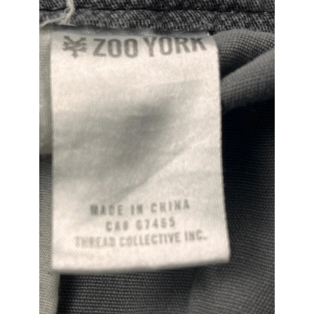 Zoo York Cargo Shorts Mens 40 Grey Camo Stretch Skate Pockets Type ZY-1